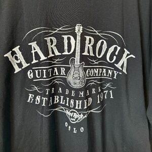 Oslo Hard Rock Cafe, Mens T-shirt, size XXL